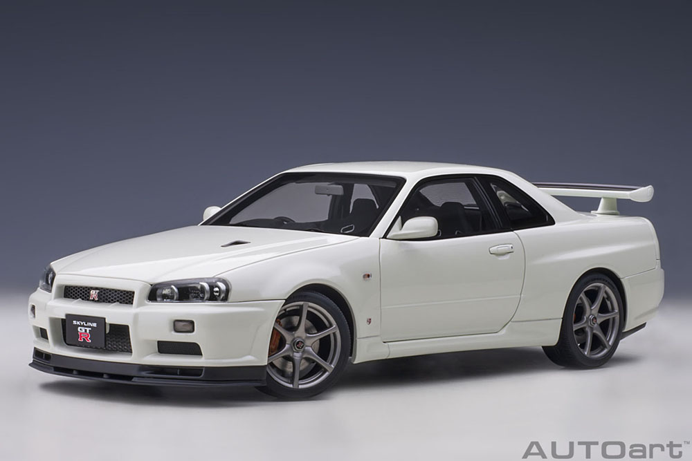 R34 1 18 V Sec 日産自動車ライセンス商品オートアートnissan Gt R ミニカーオートアートgt R オートアート日産コンポジットダイキャストモデルautoart Ii ディー ティー ダブリュー R34 V Spec 02年モデル