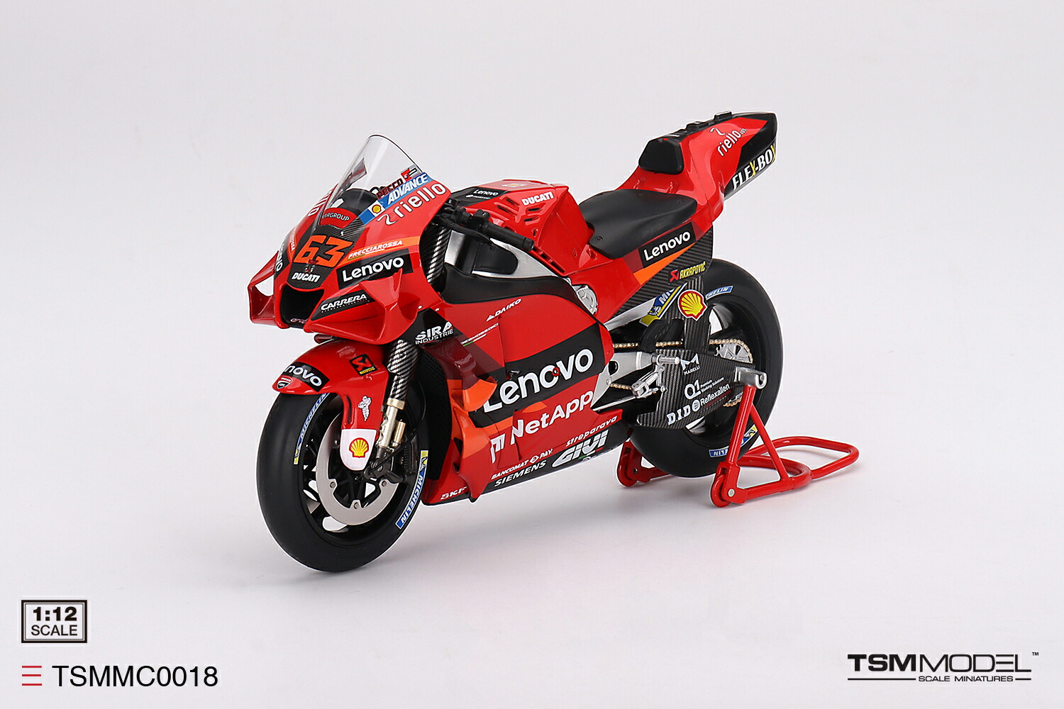 楽天市場】マイスト 1/6 ドゥカティ デスモセディチ GP22 TEAM LENOVO