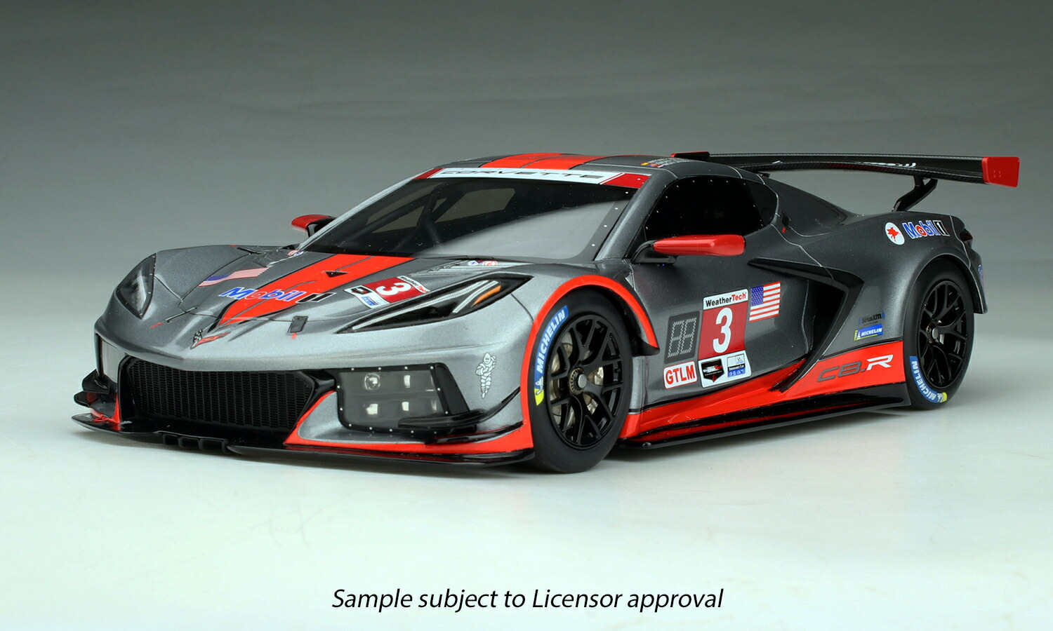 ミニカー　1/18 シボレー コルベット GT3.R デイトナ 2023 プレゼンテーション 「TOP SPEEDシリーズ」 [TS0541] 1/18 シボレー コルベット GT3.R デイトナ 2023