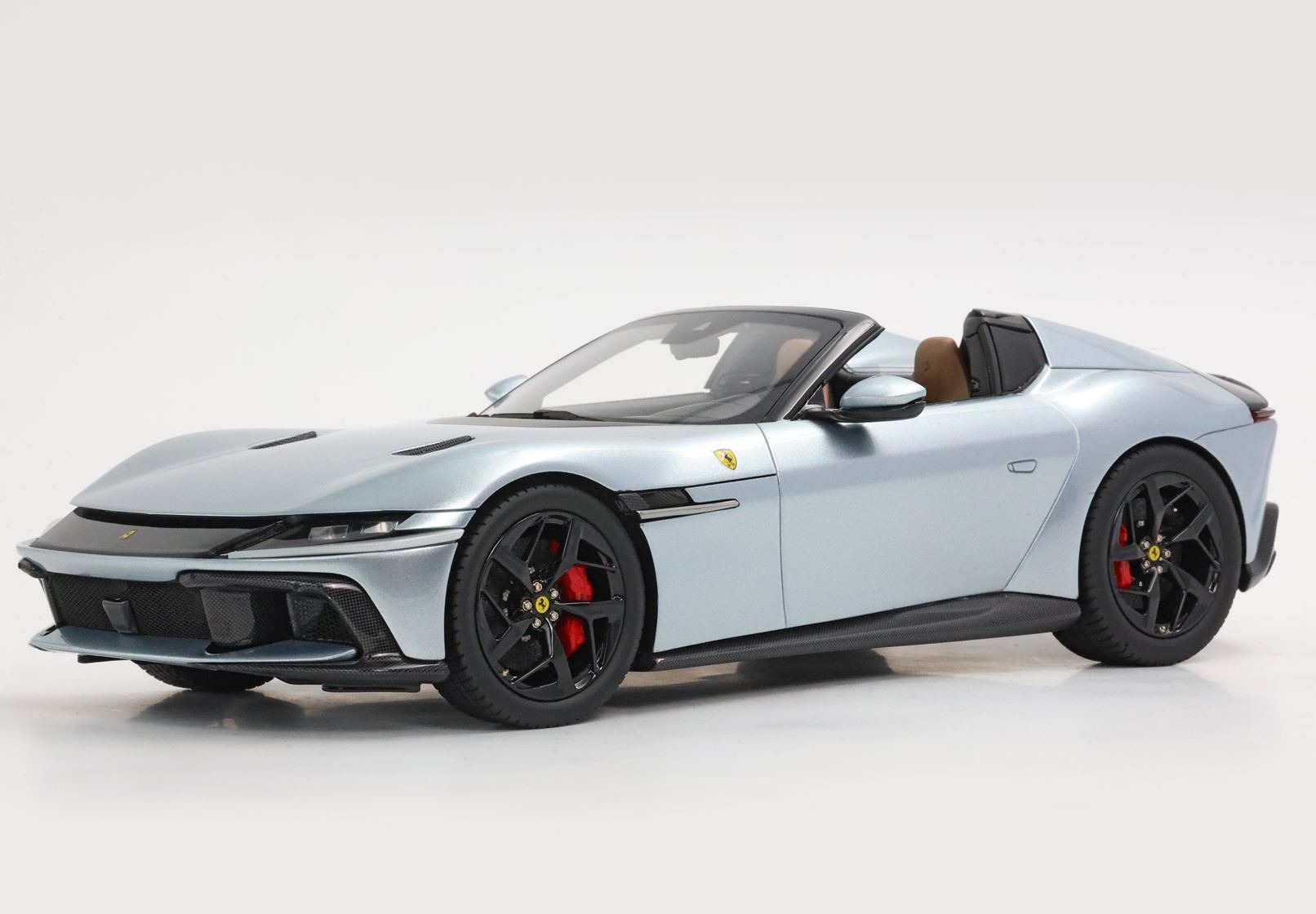 BBR 1/18 ミニカー レジン プロポーションモデル 2024年モデル フェラーリ Ferrari 12Cilindri Spider Titanium Grey グレーメタリック
