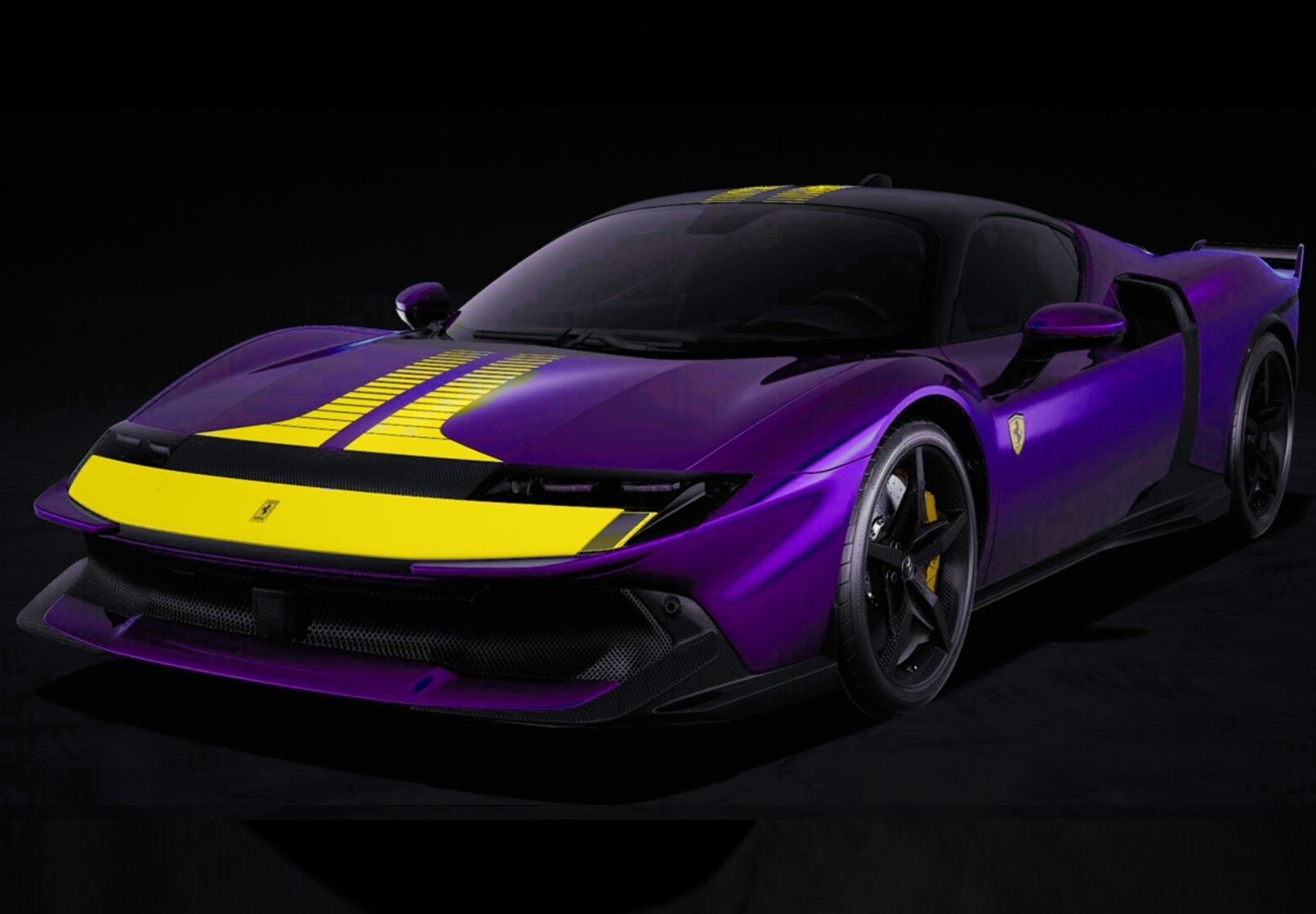 BBR 1/18 ミニカー レジン プロポーションモデル 2026年モデル フェラーリ FERRARI - 849 TESTAROSSA ASSETTO FIORANO 2026 VIOLA HONG KONG パープルメタリック