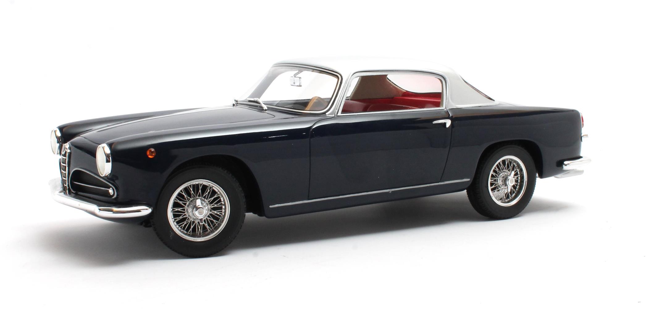 Cult Models カルトモデル 1/18 ミニカー レジン プロポーションモデル 1955年モデル アルファロメオ ALFA ROMEO - 1900C SS TOURING COUPE 1955 ブルー