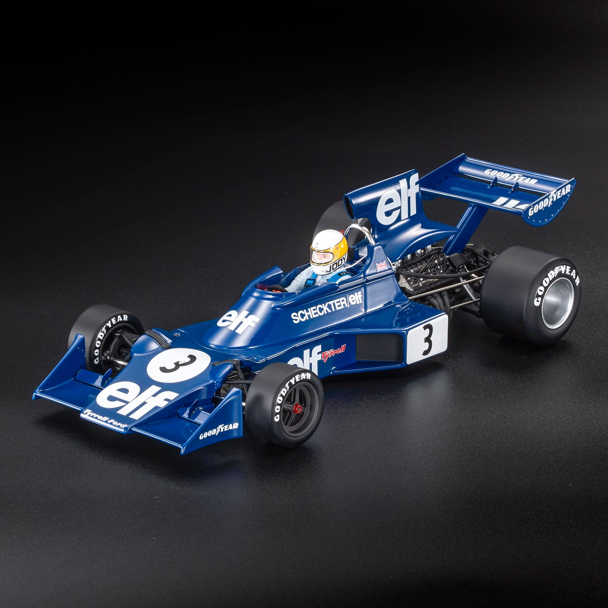 楽天市場】GP Replicas 1/18 タイレル F1 003 TEAM ELF TYRREL #9 優勝
