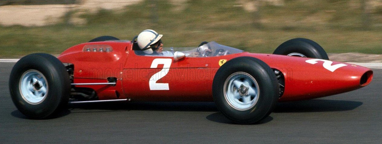 GP Replicas 1/12 ミニカー レジン プロポーションモデル 1964年モンツァ・イタリアGP 優勝モデル フェラーリ FERRARI - F1 158 SCUDERIA FERRARI No.2 WORLD CHAMPION POLE POSITION FASTEST LAP AND WINNER MONZA ITALY GP 1964 JOHN SURTEES ジョン・サーティース