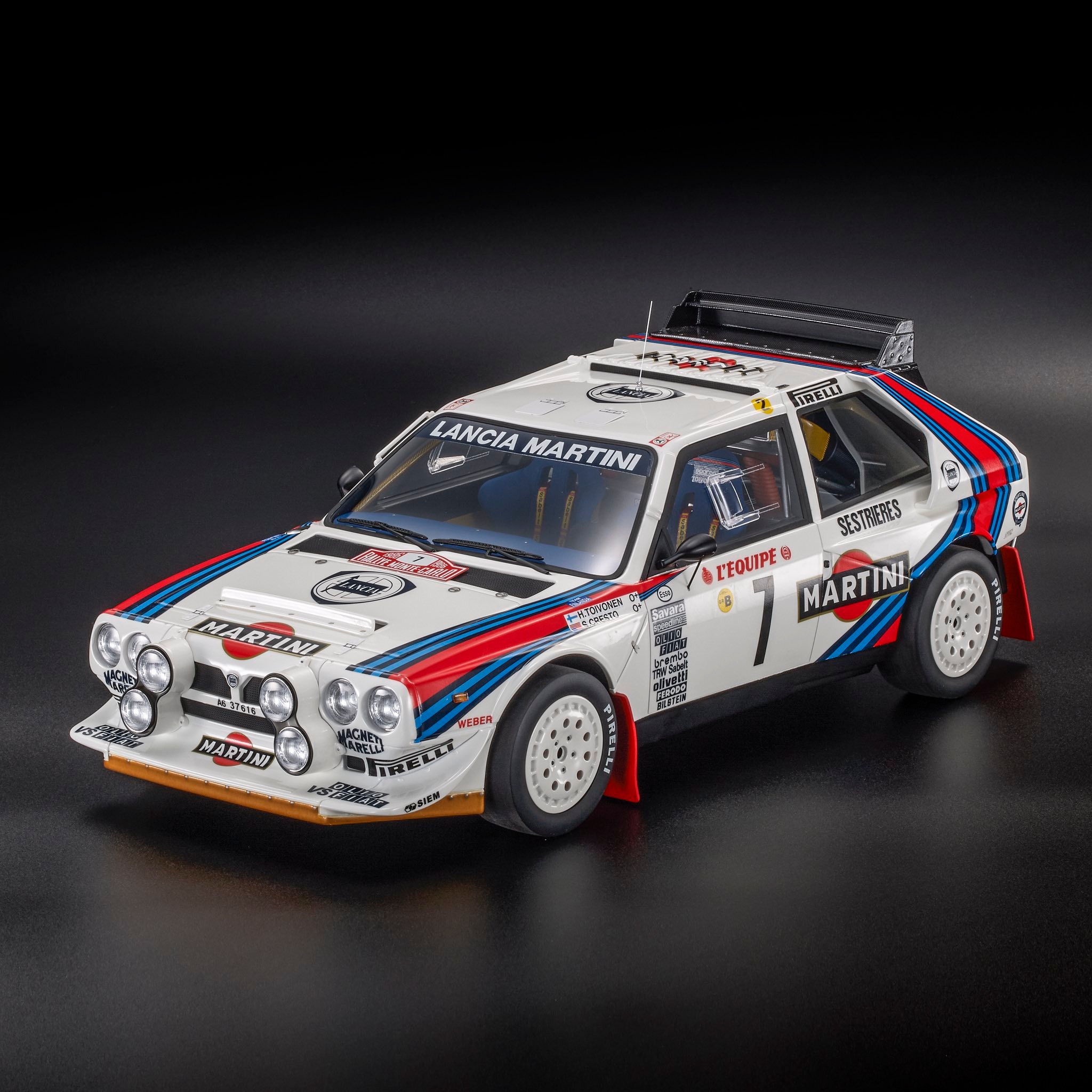 楽天市場】トップマルケス 1/12 ランチア ラリー037 優勝 ラリー