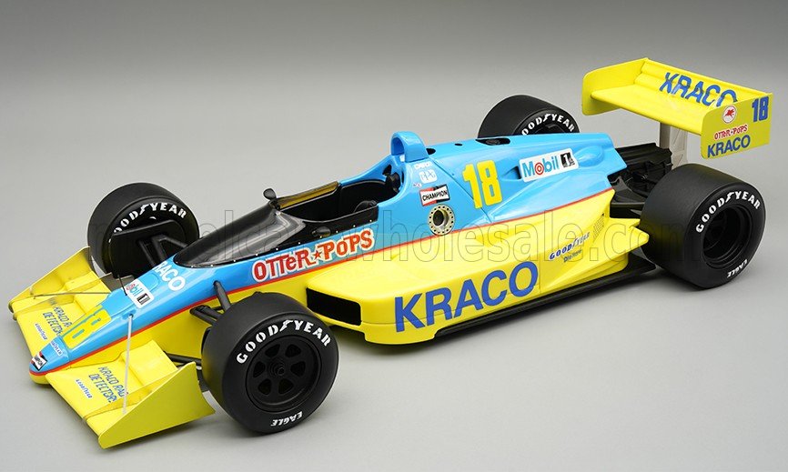 Tecnomodel テクノモデル 1/18 ミニカー レジン プロポーションモデル 1989年シーズン ローラ LOLA - T89 TEAM KRACO RACING No.18 FORMULA INDY CAR WORLD SERIES SEASON 1989 BOBBY RAHAL ボビー・レイホール｜ディー・ティー・ダブリュー