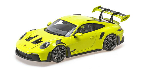 Minichamps ミニチャンプス 1/18 ミニカー ダイキャストモデル 2024年モデル ポルシェ PORSCHE 911 992 GT3 RS 2024 ACID GREEN W BLACK WHEELS アシッドグリーン・ブラックホイール