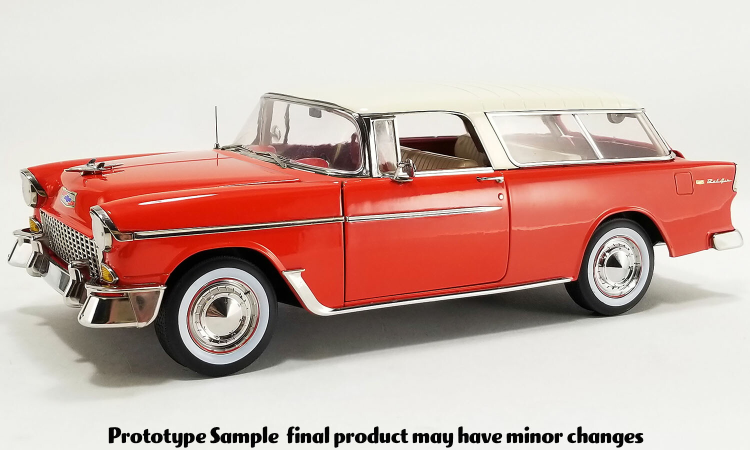 ACME 1/18 ミニカー ミニカー 1/18 ACME 1957 シボレー・ベルエア 赤色Mr. Gasser