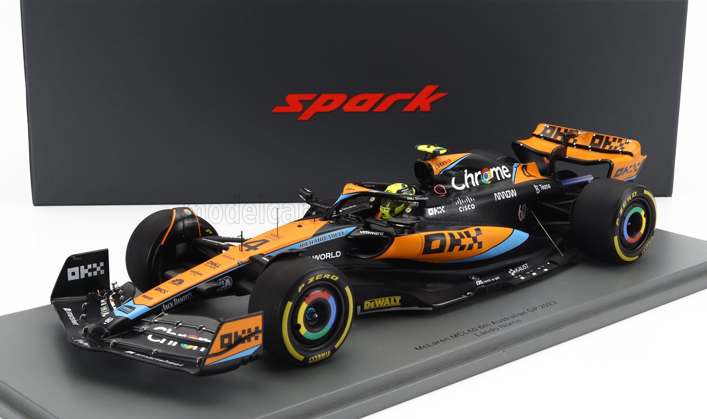 自動車 F1 1/18 McLaren MCL35M Land Norris Minichamps 1:18 Lando Norris McLaren MCL35M Gulf #4 3rd
