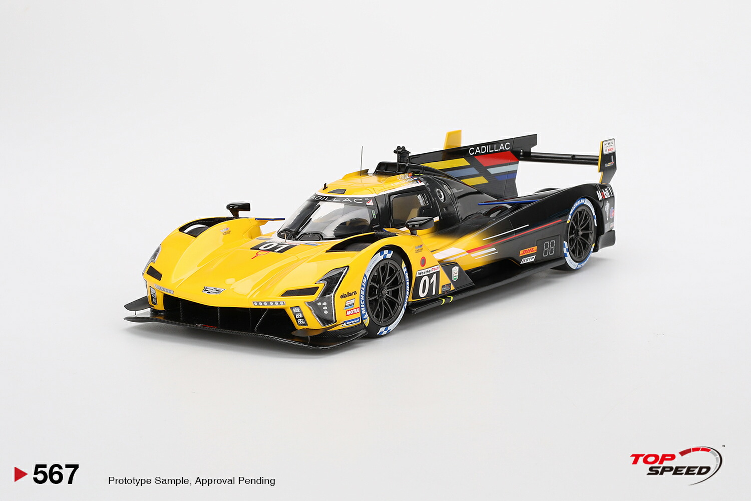 ミニカー　1/18 シボレー コルベット GT3.R デイトナ 2023 プレゼンテーション 「TOP SPEEDシリーズ」 [TS0541] 1/18 シボレー コルベット GT3.R デイトナ 2023