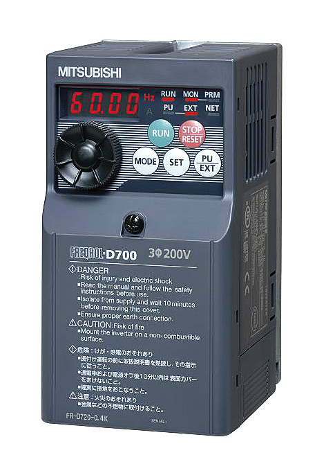 売れ筋介護用品も！ 三菱電機 インバータ FR-D720-0.75K 納期2週間前後