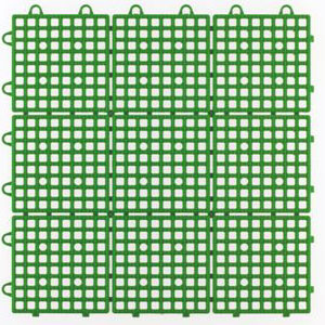 【ワタナベ実業直販】取り合わせ真四角SQ-301緑であること（約30x30珊,30枚入り口・入口１カートン）日本製