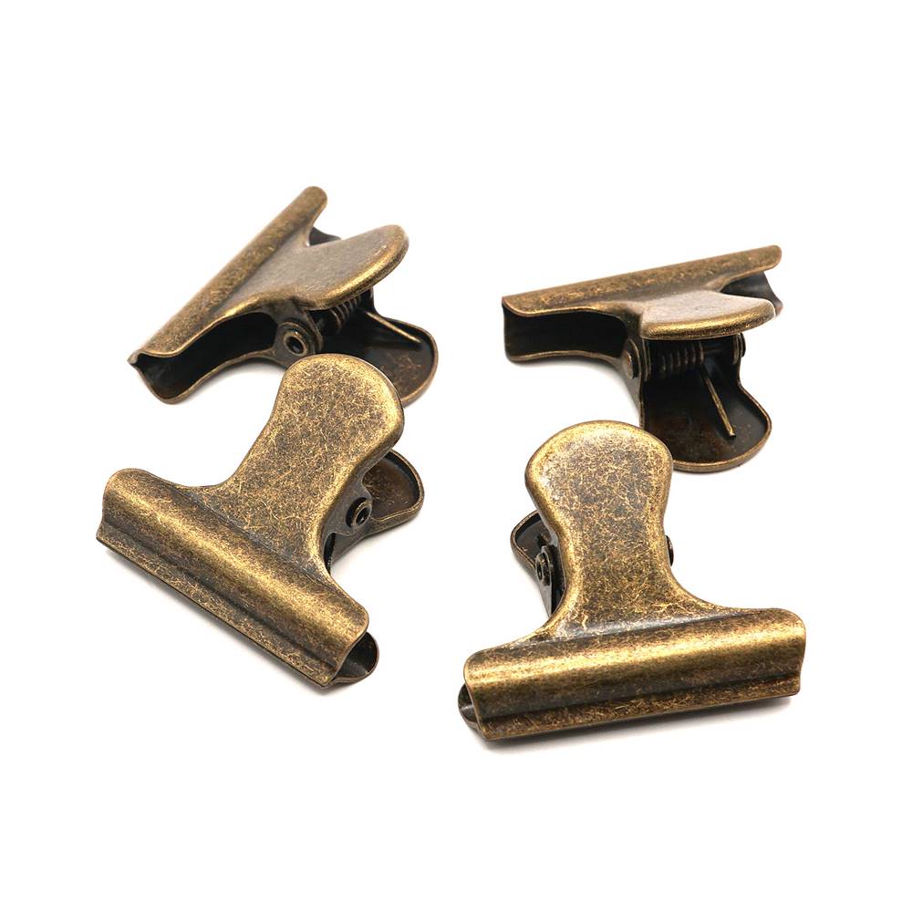 楽天市場】ブロンズハンドクリップ クリップ 文房具 かわいい 文具