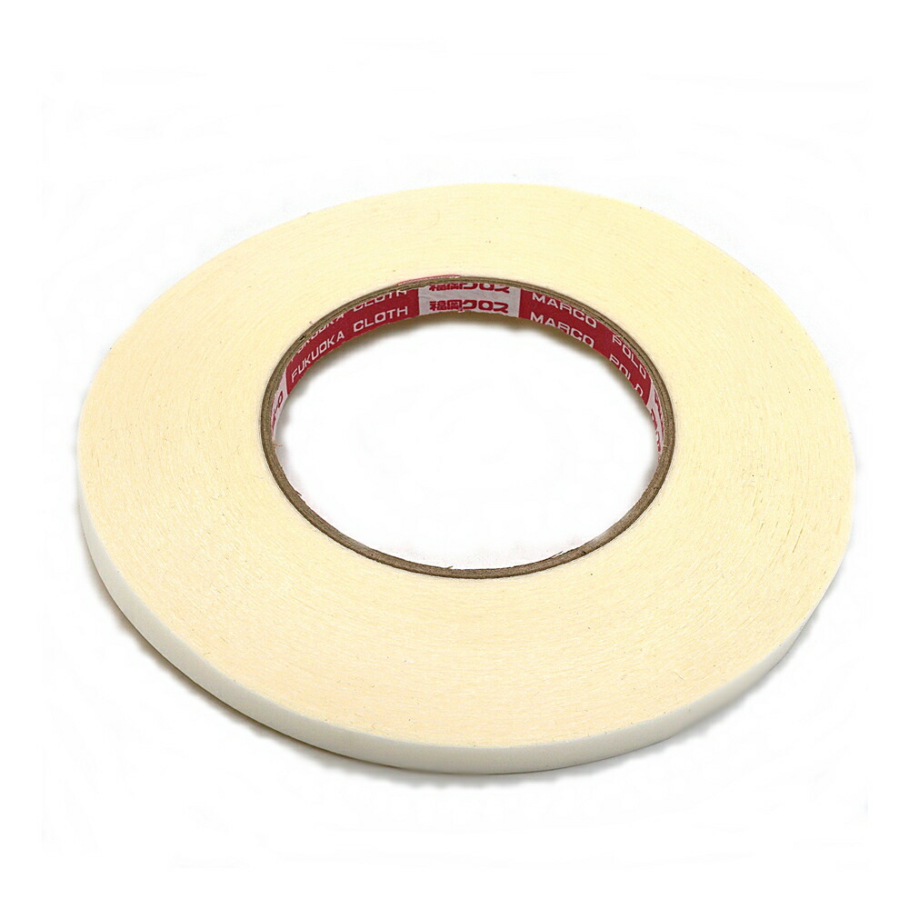 楽天市場】補強テープ 白 3mm～50mm 全11サイズ 50m巻き マルコポーロ
