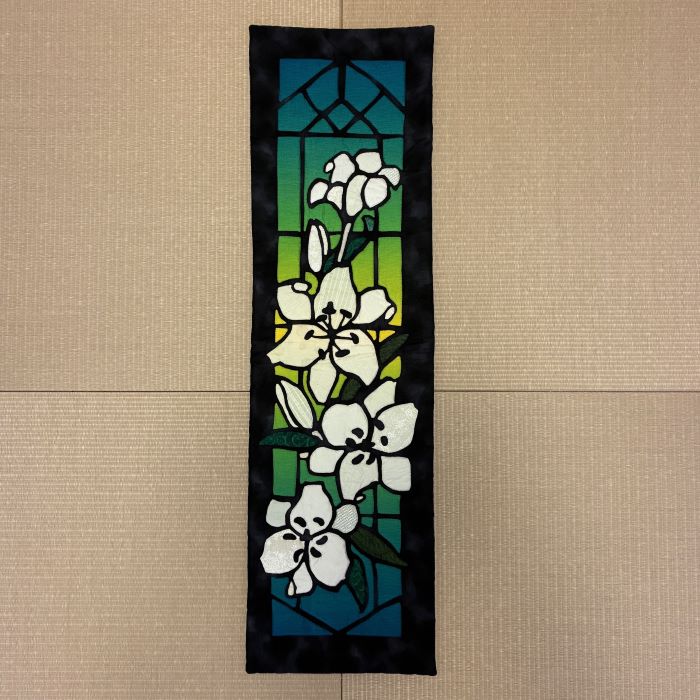 楽天市場】ローズ スクエアステンドグラスキルト キットLazoオリジナル