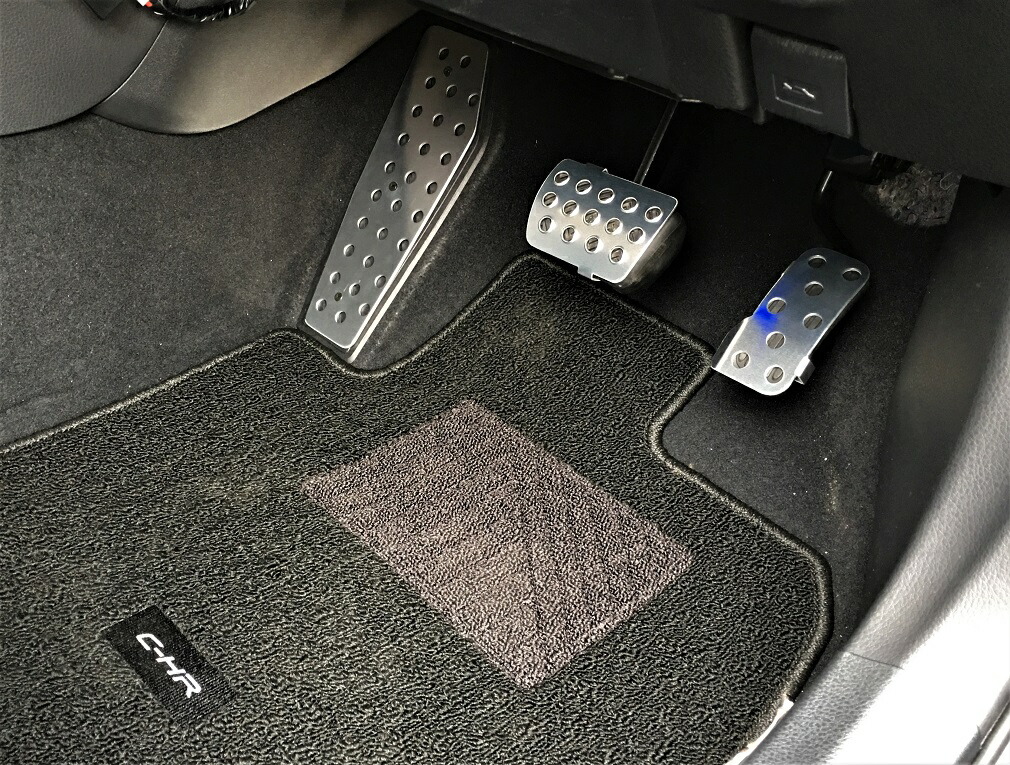 トヨタ,C-HR,AT,CVT,専用設計,アルミペダル,セット,フットペダル,ペダル,CHR,CH-R,