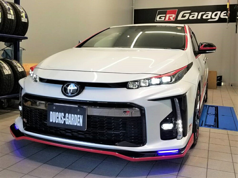 ZVW52プリウスPHV GR SPORT 専用フロントアンダースポイラー01ダックスガーデン製エアロパーツ