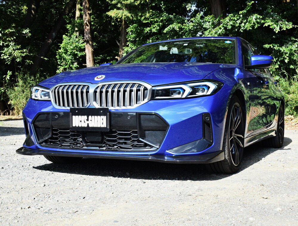 新型 BMW G20/G21 LCI 2022年9月～現行　 3シリーズ専用 フロントアンダースポイラー (未塗装)