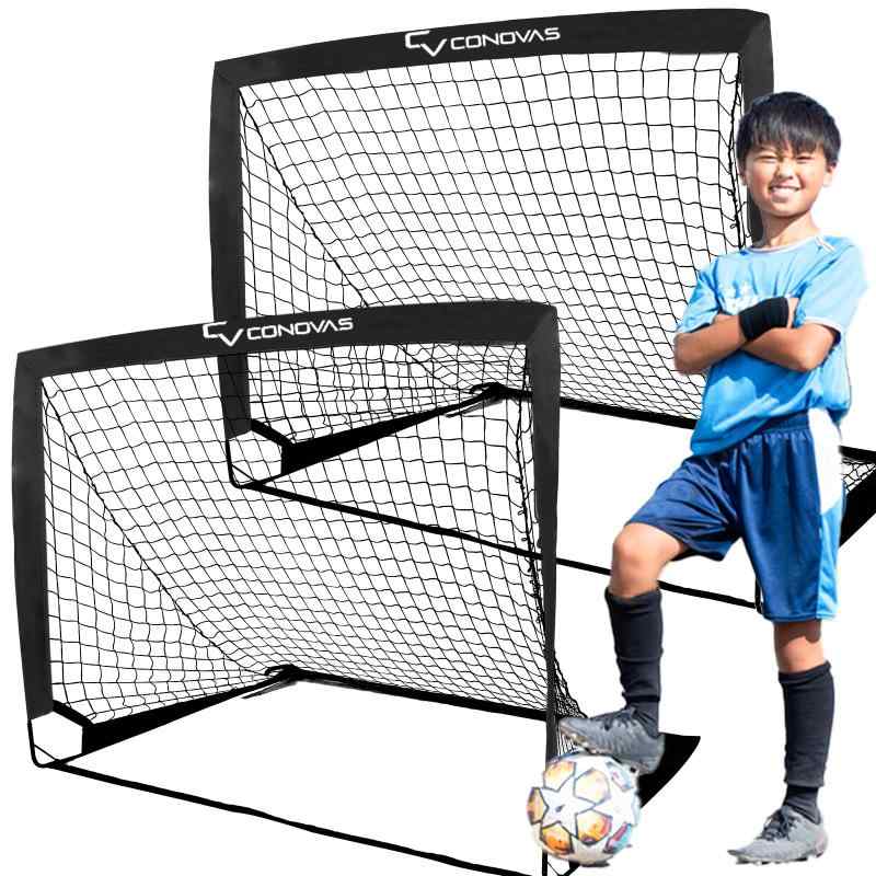 COSTWAY サッカーゴール 子供用 フットサルゴール サッカーネット 練習 Amazon.co.jp: サッカーゴール 折りたたみ サッカー練習 子供