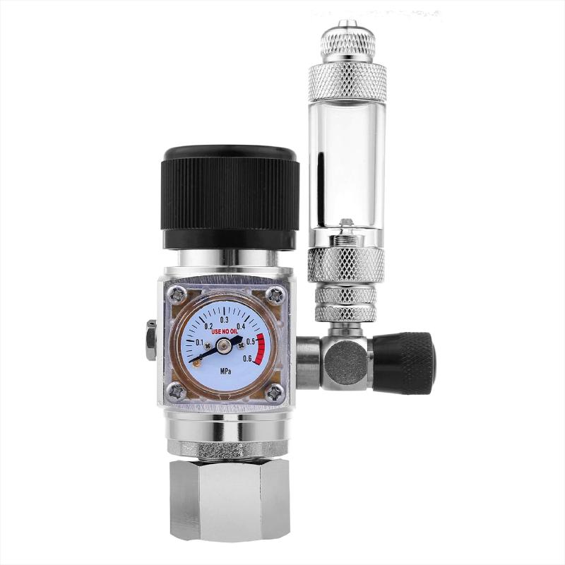 ADA CO2レギュレーター 圧力計付き 楽天市場】Pssopp CO2 レギュレータ圧力計 水族館 CO2