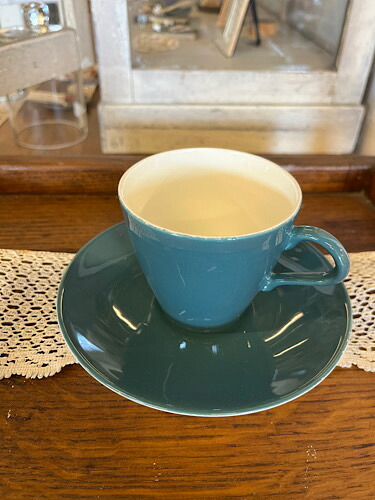 POOLE POTTERY/プールポタリー/カップ&ソーサーA/食器/アンティーク/ギフト/プレゼント