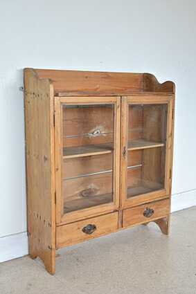 楽天市場】【中古】アンティーク 木製キャビネット アメリカ製