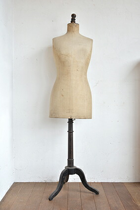 楽天市場】ヴィンテージ レディース トルソー 女性型 ドレスフォーム