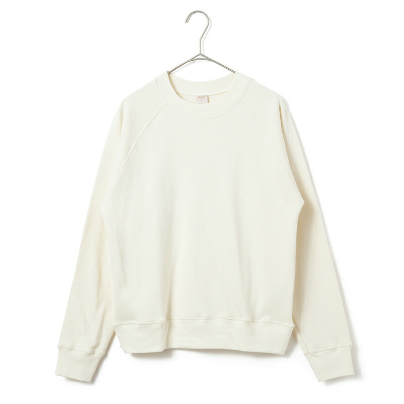 GICIPI ジチピ 2517A Tartufo PESANTE タルトゥーフォ コットン ミラノリブ ラグランスリーブ ニットソー Panna