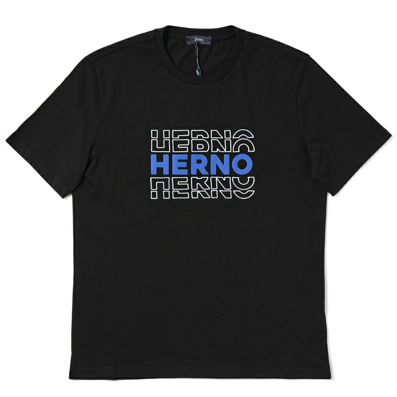 【定番モデル】ヘルノ☆センターロゴTシャツ カーキ サイズ46 入手困難 楽天市場】ヘルノ HERNO Tシャツ カットソー クルーネック コットン