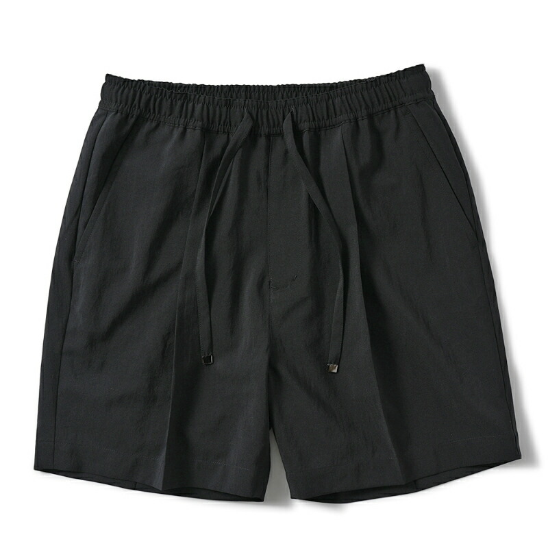 junhashimoto ジュンハシモト USO LINEN SHORTS USOリネンショーツ 1072520001 BLACK