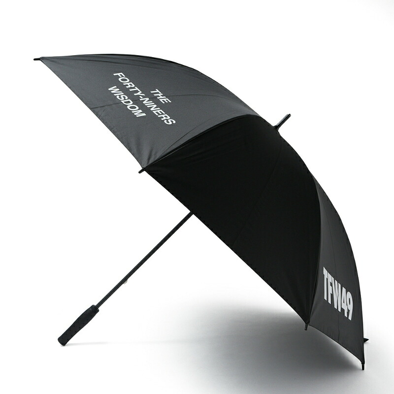 TFW49 ティーエフダブリュー49 TFW49 UMBRELLA アンブレラ 傘 T132610012 BLACK｜DUE
