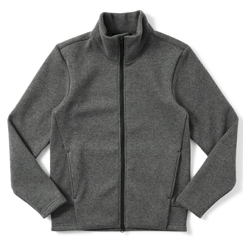 POUTNIK THE URBAN TRAVELER BY TILAK ポートニック ティラック Monk Zip Sweater モンクジップセーター ASH GRAY|DUE