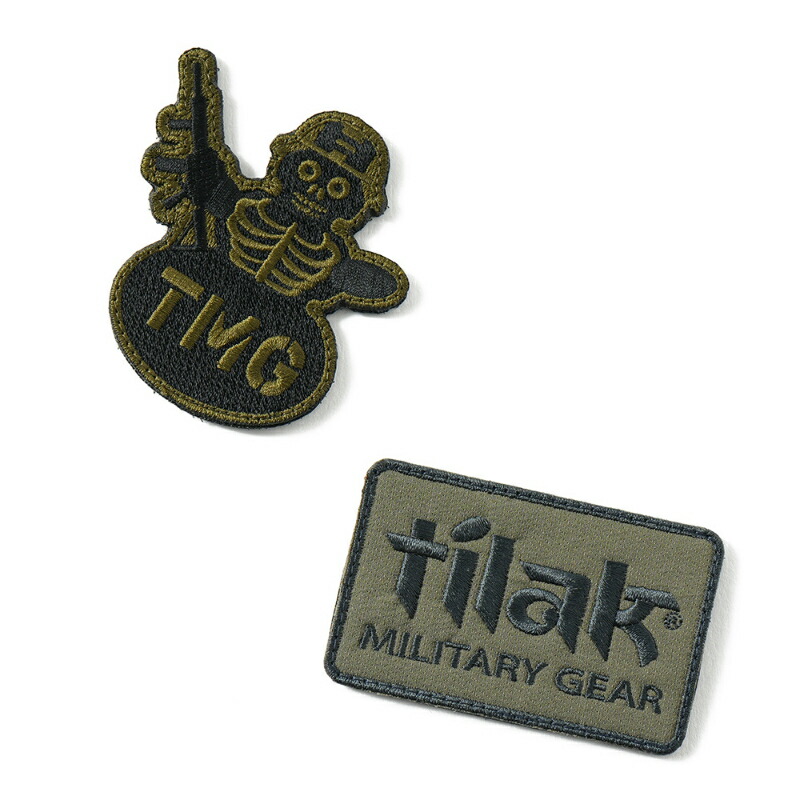 Tilak ティラック TMG & Snowman Wappen/2 pieces in one set ワッペン2枚セット