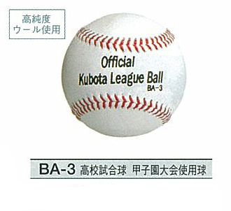 楽天市場 久保田スラッガー硬式ボール 高校試合球 甲子園大会使用球1ダース12個入 Ba 3 スポーツダグアウト