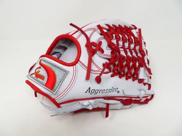 ベイスボール ソフトボール 【当店一風変わった♪】久保田強打者 軟式 購入注文グローヴ 地球儀 内野手手用 KSN-L7S 湯もみ型付け無料 押さえる SLUGGER 原則として軟式・ホンブルグ帽兼用グローヴ 成年者 象牙色×赤いこと 右投げ