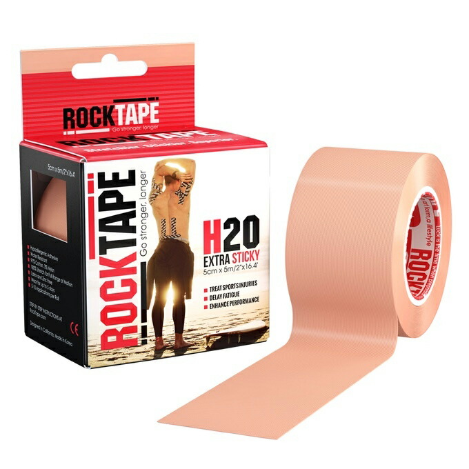 DMedical Dメディカル ROCKTAPE H2O(耐水性PRO) 5cm×5m ベージュ画像
