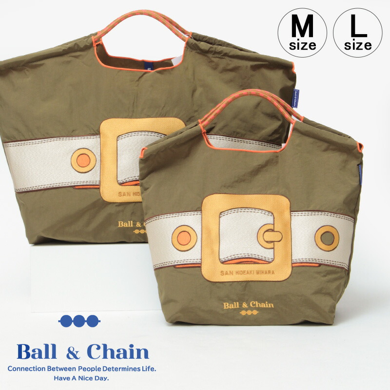 楽天市場】【正規品】ボールアンドチェーン エコバッグ ball&chain