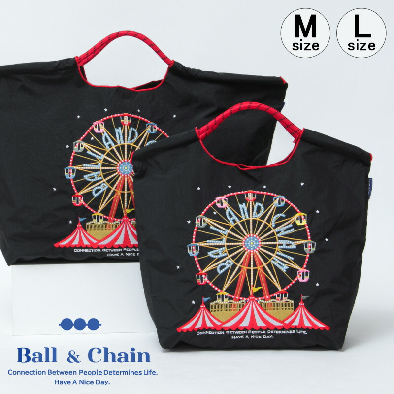 楽天市場】【正規品】ボールアンドチェーン エコバッグ ball&chain
