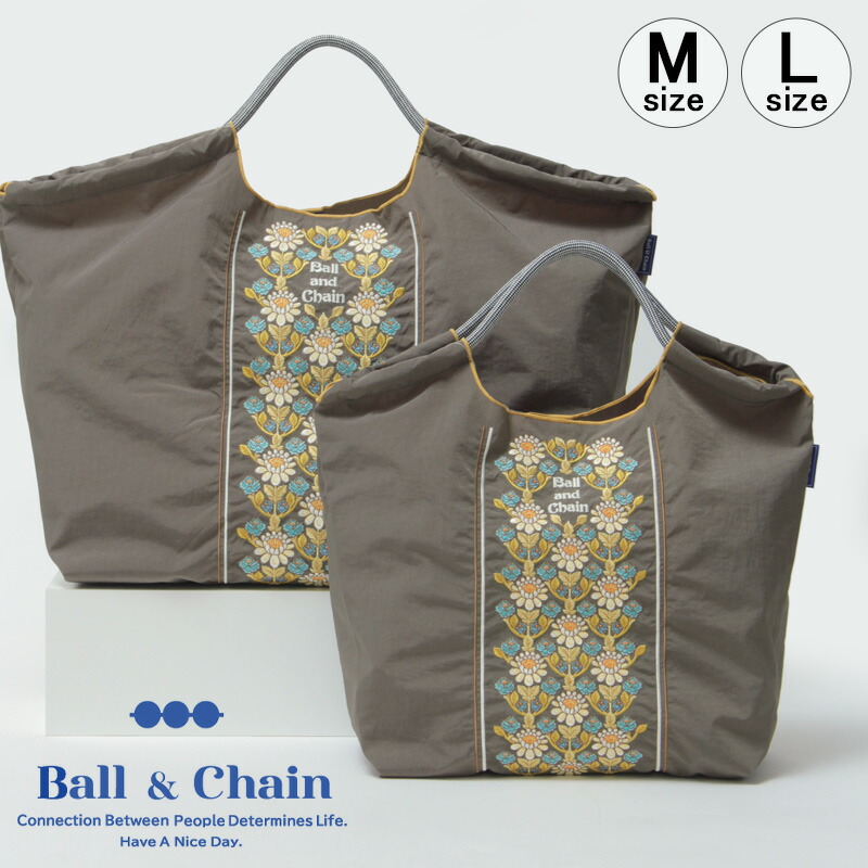 楽天市場】【正規品】ボールアンドチェーン エコバッグ ball&chain