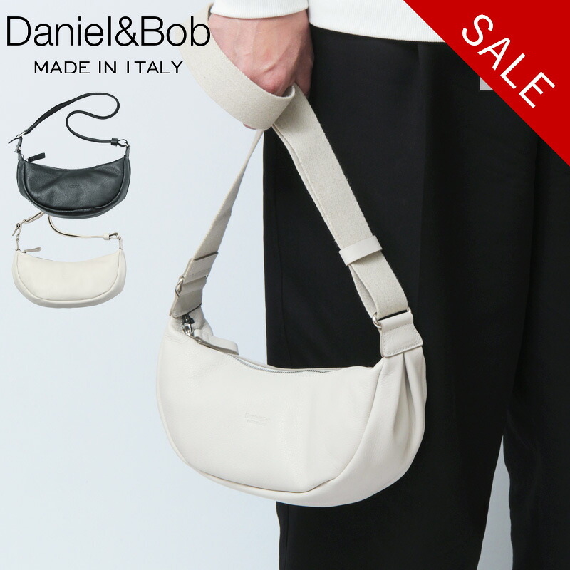 【クーポン】【30%OFF】ダニエル&ボブ バッグ Daniel&Bob ショルダーバッグ ミニバッグ クロスボディ 斜めがけ サコッシュ レザー 本革 メンズ イタリア製 TOMBOLINO MOUSSE LIGHT トンボリーノ ムースライト U598 セール 【返品不可】|Dulanc(ドゥラン)