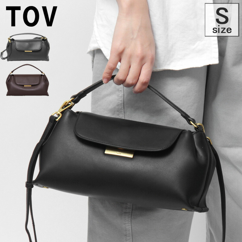 【一部予約】tov バッグ トーヴ ハンドバッグ スフレ SOUFFLE S T26S07B577 本革 レザー 2way ショルダー 斜めがけ 肩掛け 軽量 小さめ ミニバッグ ワンハンドル 鞄 レディース 上品 きれいめ セレモニー 結婚式 パーティー ★