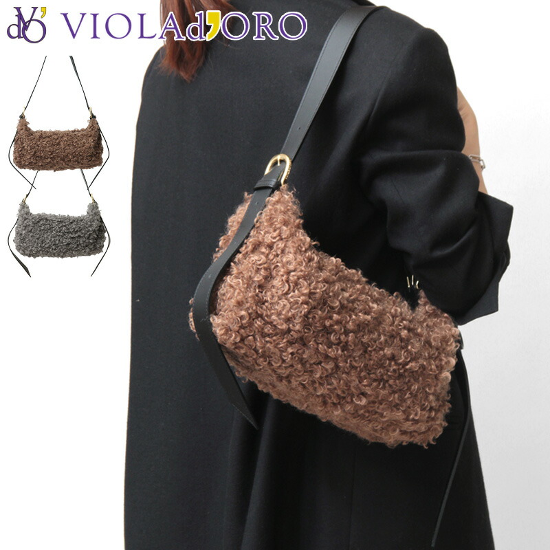 楽天市場】【VIOLAd'ORO】【VOLPE】フォックスファートートバッグ