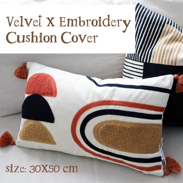 ☆クッションカバー■海外デザイナーDa.J　特集 楽天市場】25250042 クッションカバー45x45インテリア 幾何学模様