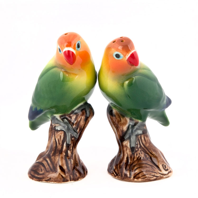 楽天市場】Love Bird SP ボタンインコのソルト＆ペッパーセット イギリス Quail Ceramics 動物 置物 オブジェ インテリア  北欧 モダン 磁器製 ヨーロッパ市場向け製品 鳥好き 鳥 インコ ボタンインコ：ドゥナパール