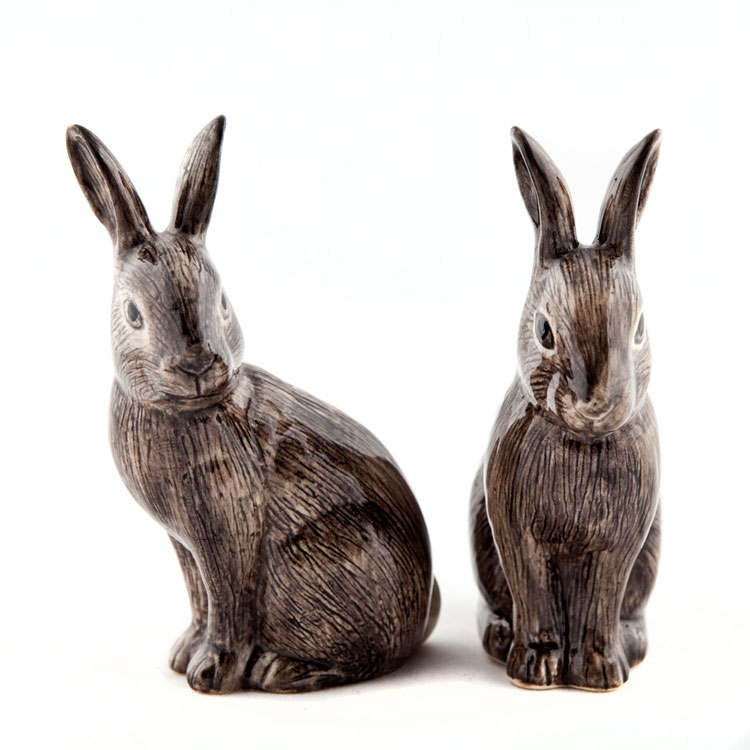 楽天市場 穴うさぎのフィギアセット Wild Rabbit Figure Set 穴うさぎ イギリス Quail Ceramics 動物 置物 オブジェ インテリア 磁器製 うさぎ アナウサギ アニマル雑貨 ドゥナパール