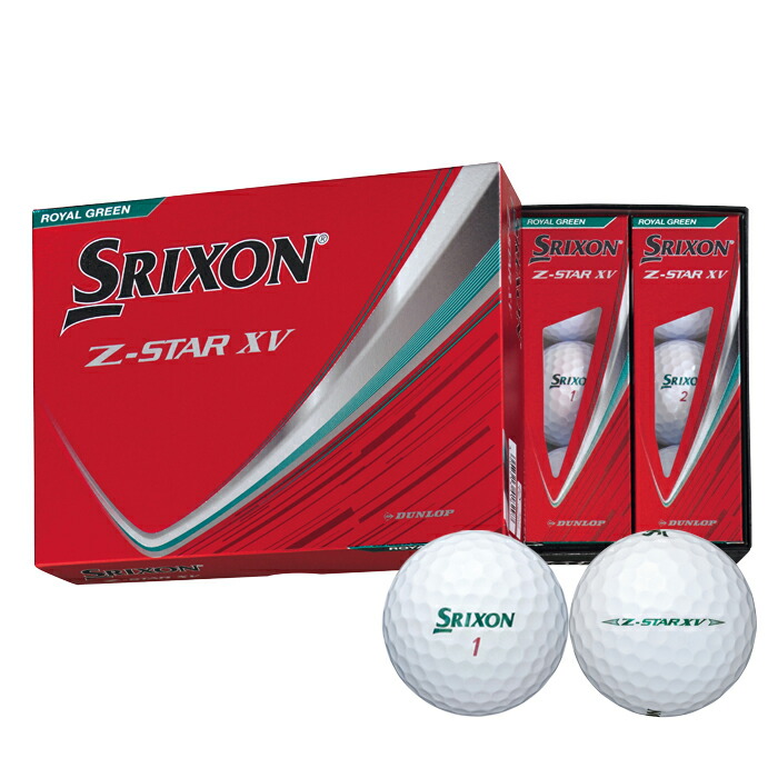 Srixon - スリクソン ZSTAR-XV ホワイト 2023年モデル　２ダース Amazon.co.jp: ダンロップゴルフボール SRIXON Z-STAR XV 2023年