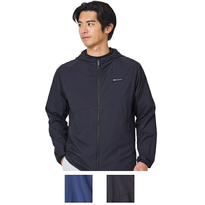 coco 中古 スリクソンbyデサント SRIXON by DESCENTE メンズ ウィンドブレーカー M ライトグレー フルジップ 0000101037-2.jpg