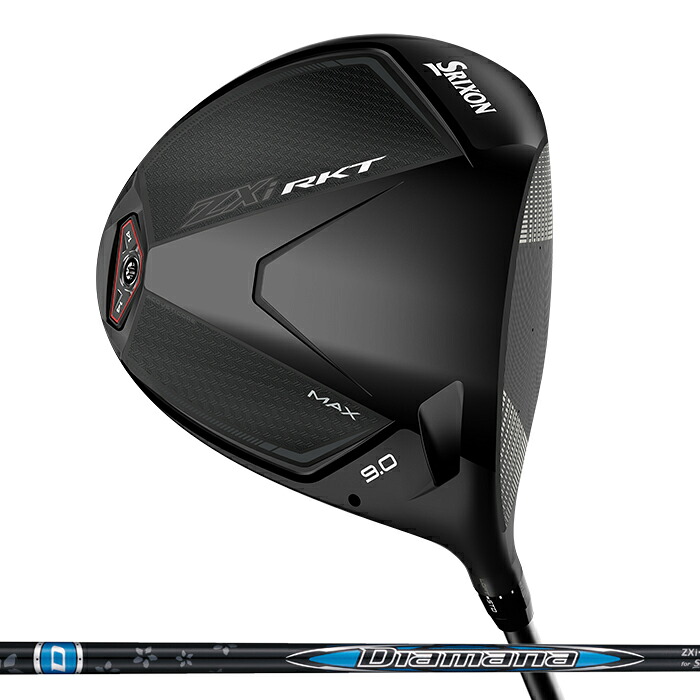ダンロップSRIXONスリクソンZxiMAXドライバーDiamanaZXiカーボンシャフト2025年モデル