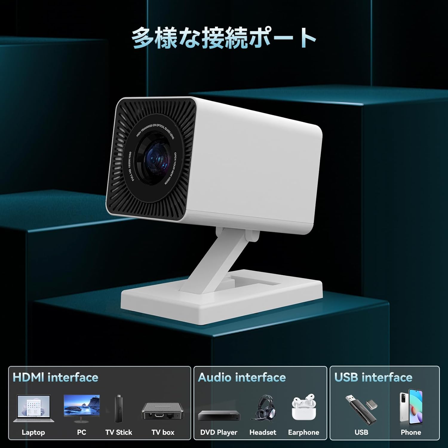 楽天市場】Maypugプロジェクター家庭用小型【AndroidTV・APP利用可能