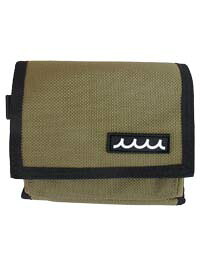【muta/ムータ】muta MARINE ムータマリン 2026春夏新作 MUSG-250528-BE ベージュ CORDURA Ballistic&reg; トライフォールド ウォレット 三つ折り財布 小銭入 ユニセックス スポーツ アウトドア｜Durini99（ダブルナインズ）